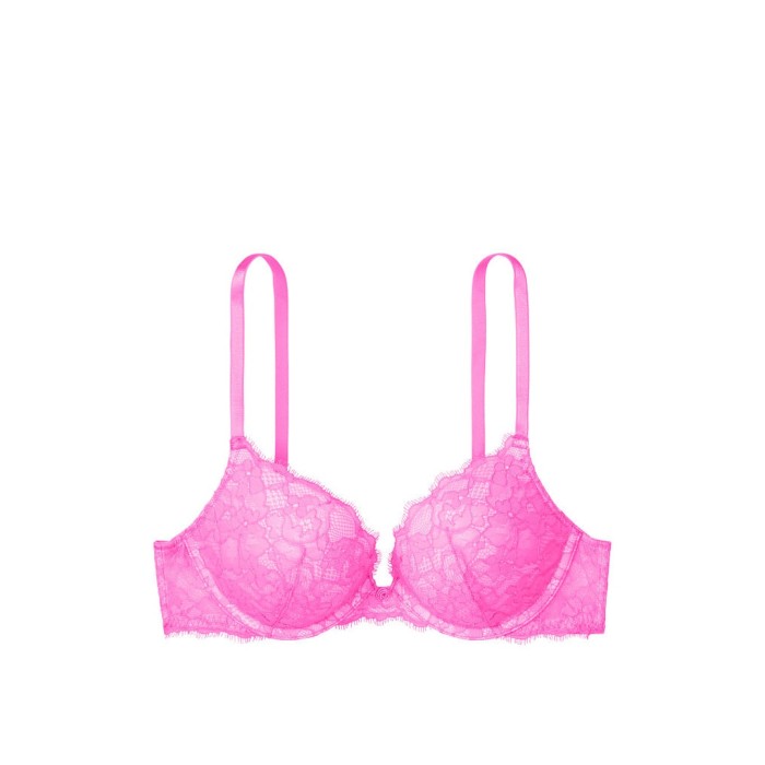 Бюстгальтер Victoria's Secret Very Sexy Bra Dream Angels push-up NEON PEONY