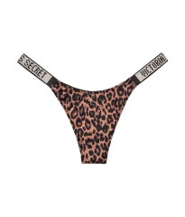 Комплект білизни VS Very Sexy Leopard Lace Shine Strap Bra set & Garter Belt