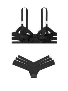 Комплект белья Victoria’s Secret Very Sexy LUXE LINGERIE Unlined Strappy Demi Balconet