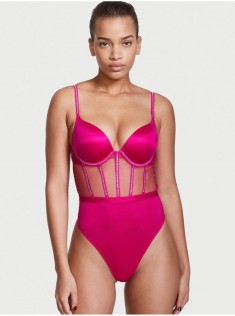 Боди Victoria’s Secret Very Sexy Fuchsia Shine Teddy