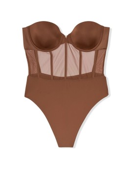 Боді Victoria’s Secret  Sexy illusions Warm Brown Teddy