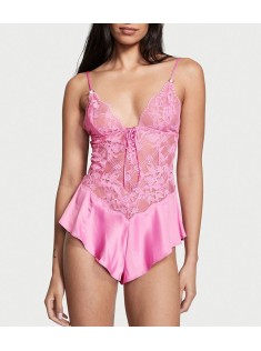 Ромпер Lattice Lace Romper LILAC CHIFFON