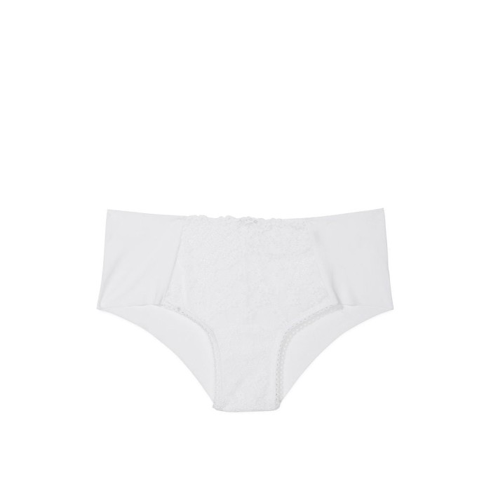Трусики No show Cheeky Panty Lace Detail White