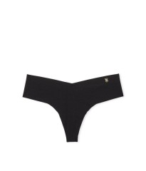 Трусики No Show Thong panty Black Logo Vs