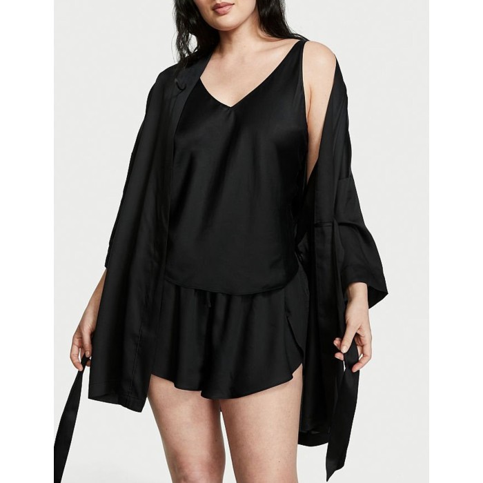 Піжама 3-Piece Set Tencell black