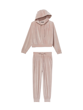 Велюровый костюм Ribbed Velour French Mauve