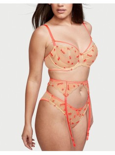Комплект Wicked Unlined Heart Embroidery Balconette Bra Set