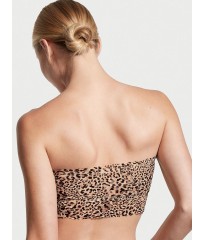 Комплект Bandeau Bralette Lace Sand Leopard Set