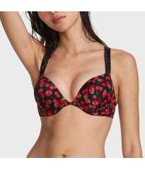 Купальник Shine Strap Sexy Tee Push-Up Bikini Mixed Berry Set