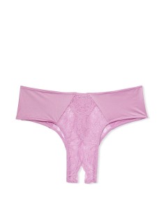 Tрусики Lace Ouvert Cheeky Panty Liliac