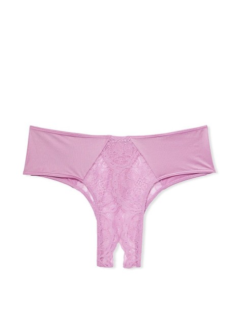 Tрусики Lace Ouvert Cheeky Panty Liliac