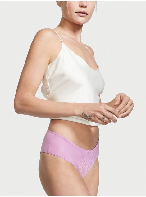 Tрусики Lace Ouvert Cheeky Panty Liliac