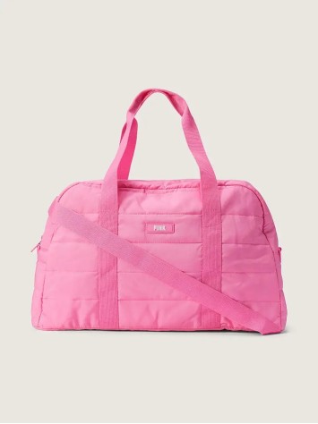 Спортивна сумка Quilted Duffle PINK