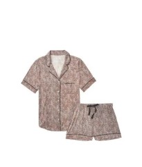 Піжама PJ Set Modal Short Leopard
