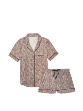 Піжама PJ Set Modal Short Leopard