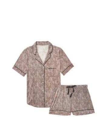 Піжама PJ Set Modal Short Leopard