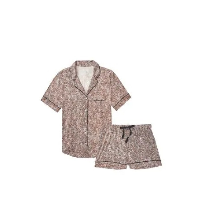 Піжама PJ Set Modal Short Leopard