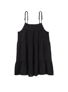 Сукня Tiered Mini Dress Coverup Black