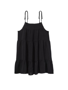 Сукня Tiered Mini Dress Coverup Black