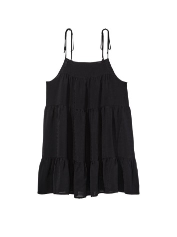 Сукня Tiered Mini Dress Coverup Black