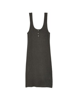 Нічна сукня Ribbed Modal Tank Sleepshirt Grey