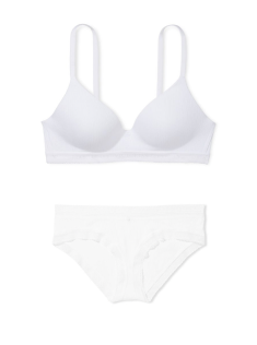 Комплект T-shirt Lightly lined wireless white Set