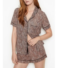 Піжама PJ Set Modal Short Leopard