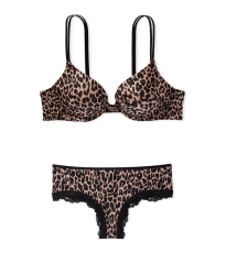 Комплект VERY SEXY Push-Up Bra Sexy Leopard Print Set