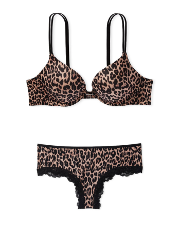 Комплект VERY SEXY Push-Up Bra Sexy Leopard Print Set
