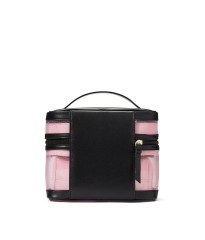 Набір косметичок 4-in-1 Train Case Iconic Pink Striped Mesh