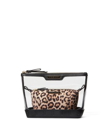 Косметичка 2 в 1 AM PM Beauty Bag Duo Luxe Leopard