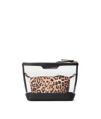 Косметичка 2 в 1 AM PM Beauty Bag Duo Luxe Leopard