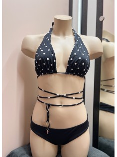 Купальник VS Black White Dot Set