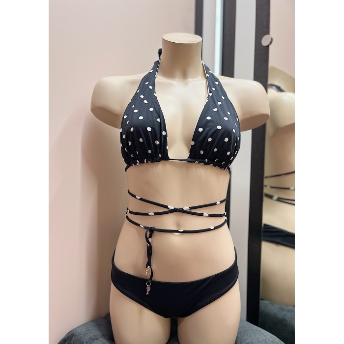 Купальник VS Black White Dot Set