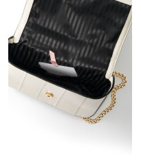 Крос-боді Вікторія Сікрет Medium Shoulder Bag White Woven