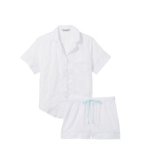 Пижама Cotton Short Pajama Set White