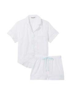 Піжама Cotton Short Pajama Set White