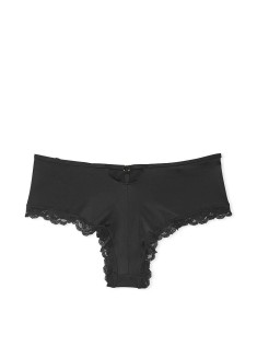 Трусики Lace-Trim Cheeky Panty Black