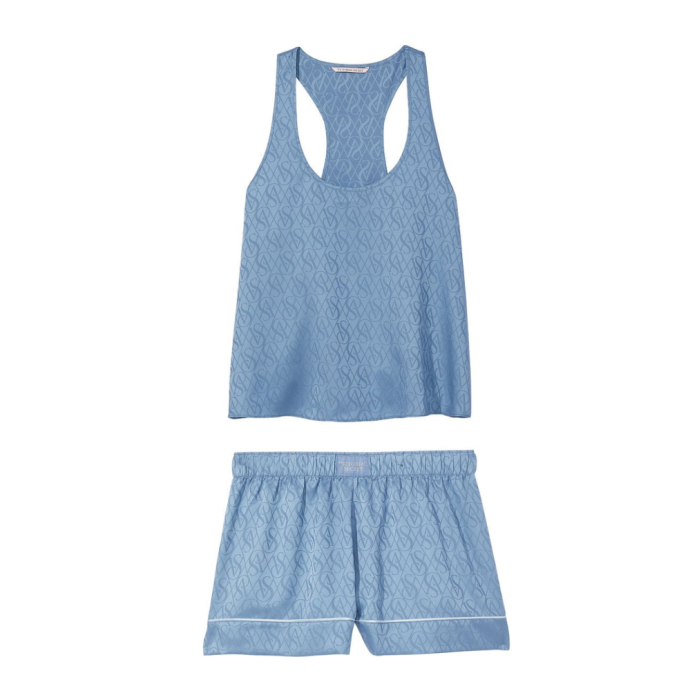 Піжама Short Cami PJ Set Blue logo