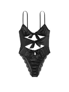 Боди Tied-with-a-Bow Teddy Black