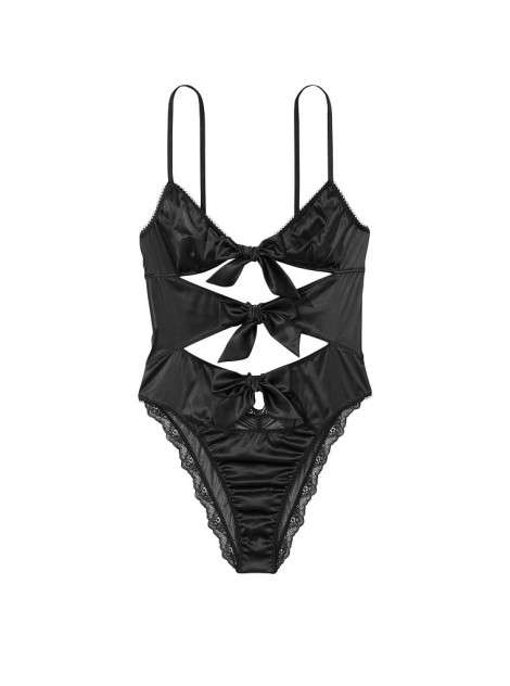 Боді Tied-with-a-Bow Teddy Black