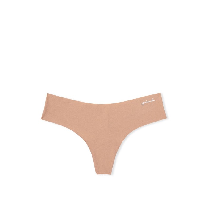 Трусики No Show Thong Panty Praline PINK