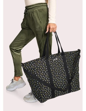 Пляжна сумка Beach Tote PINK Flower Print