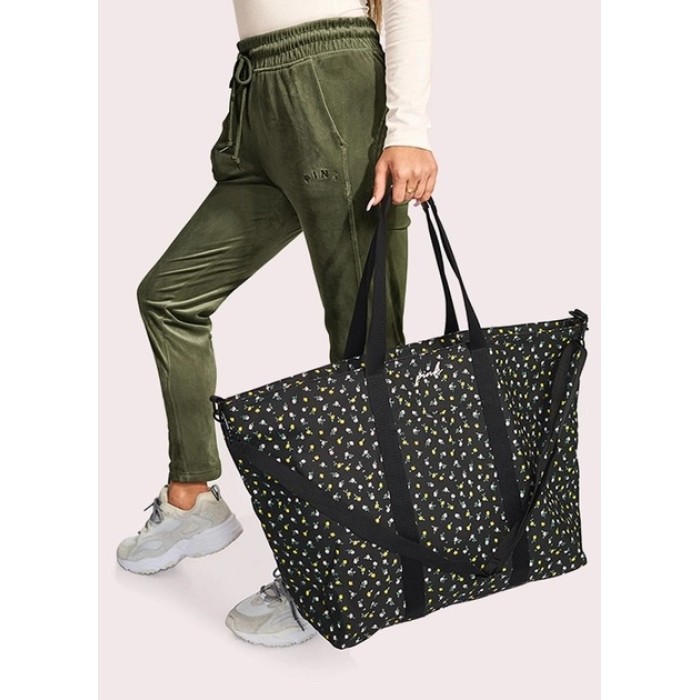 Пляжна сумка Beach Tote PINK Flower Print
