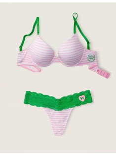 Комплект Wear Everywhere Push-up bra Pink Stripe Set
