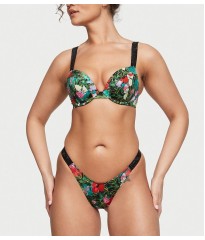 Купальник Shine Strap Sexy Tee Push-Up Bikini Set Tropical Floral