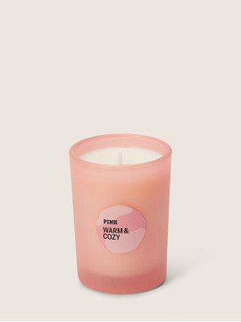 Свеча Warm & Cozy PINK Candle