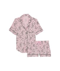 Пижама Pink Flora Mini Hearts Modal PJ Set Short