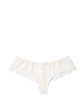 Трусики Wide Side Thong Panty Coconut White