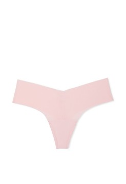 Трусики No-Show Ribbed Thong Panty Purest Pink